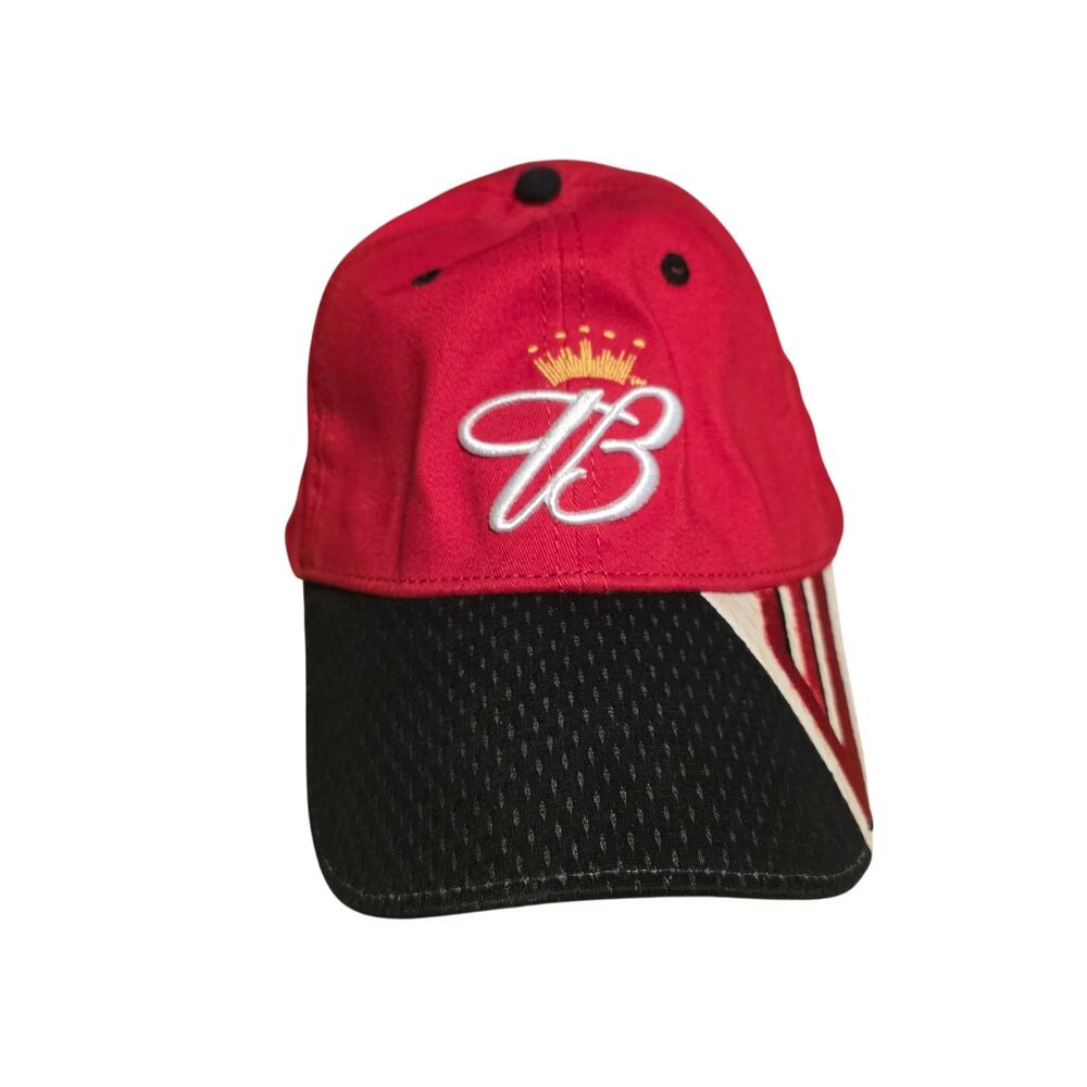 Dale Earnhardt Jr Chase Authentics Drivers Line Cap - Red Black NASCAR